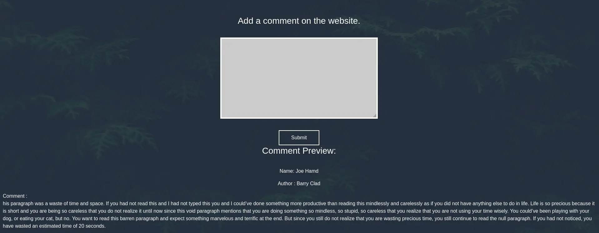 form-comment