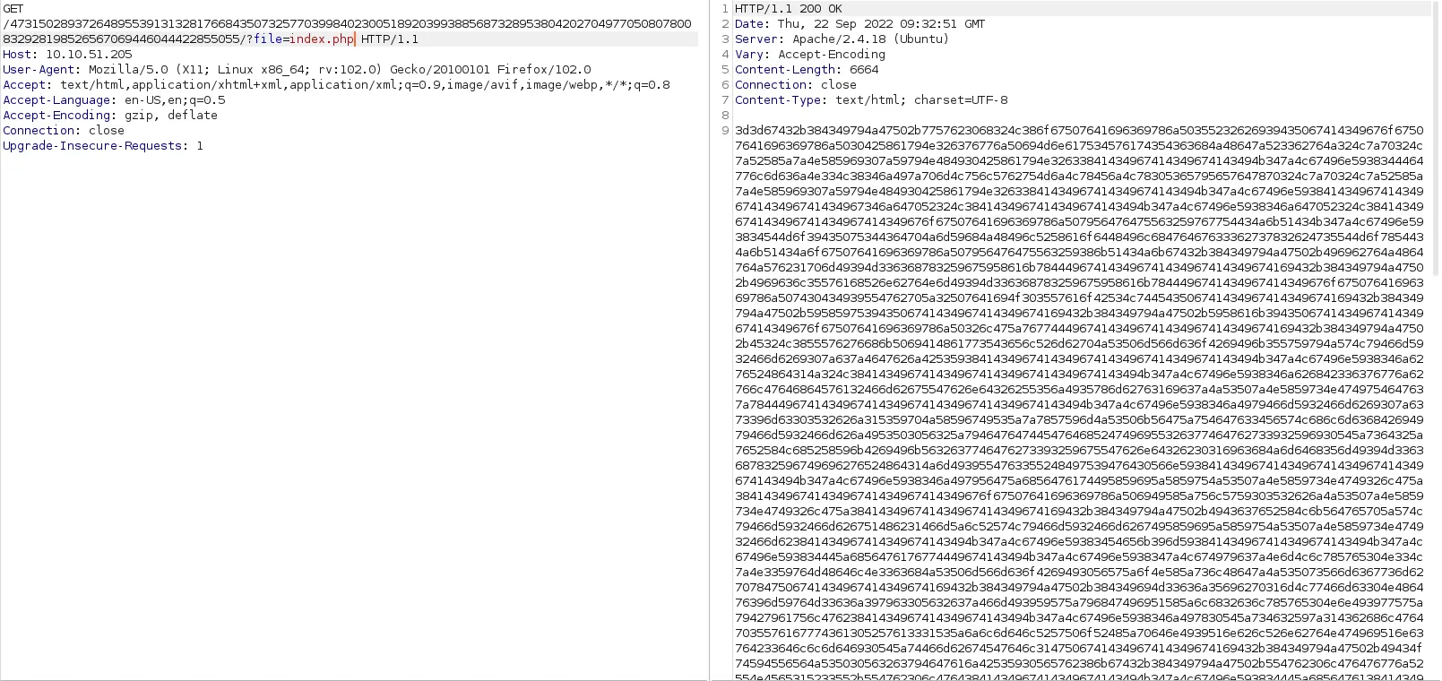 get file
