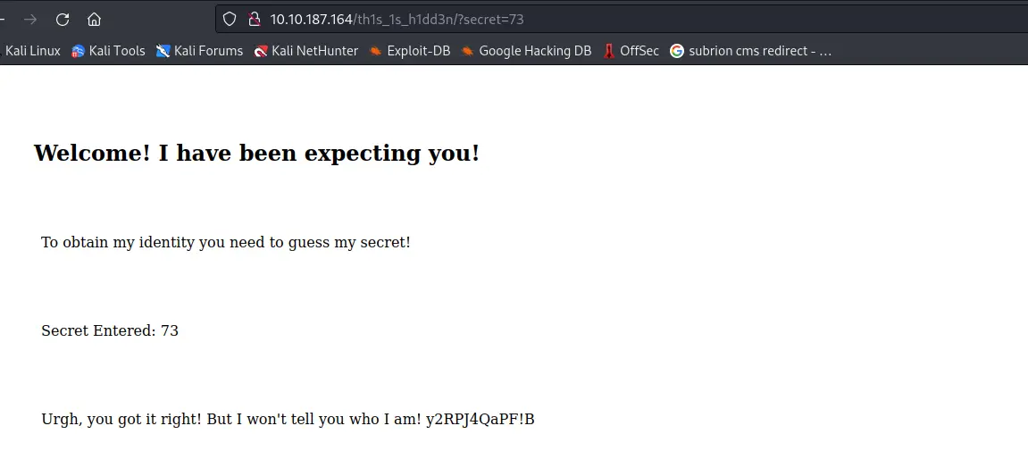 secret=73