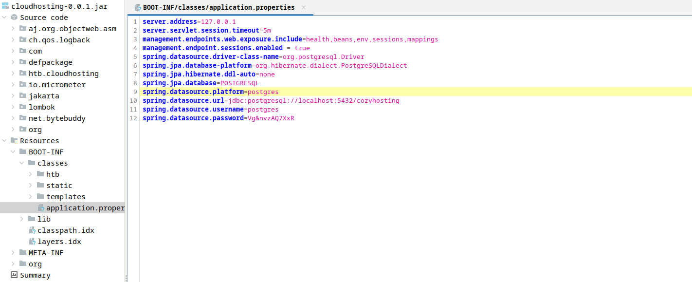 postgresql