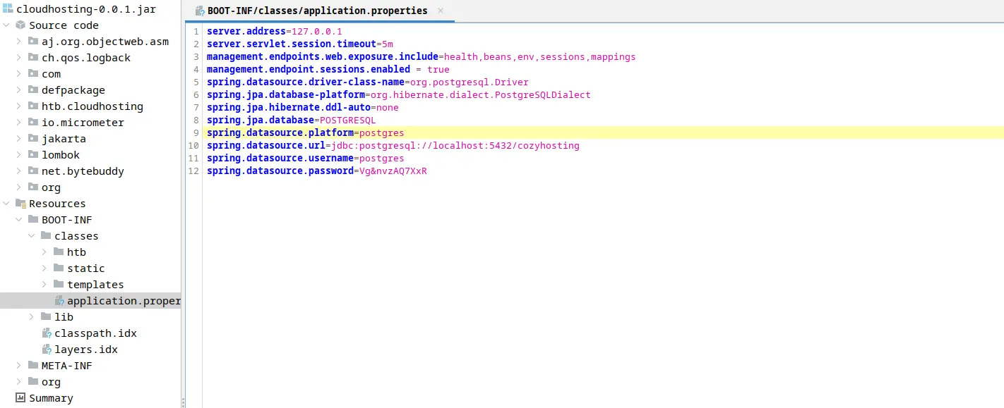 postgresql