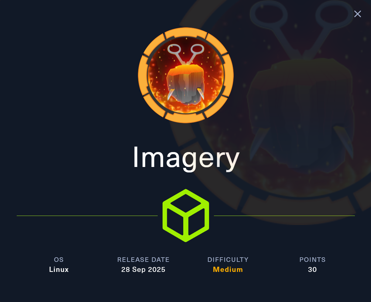 Hackthebox - Imagery