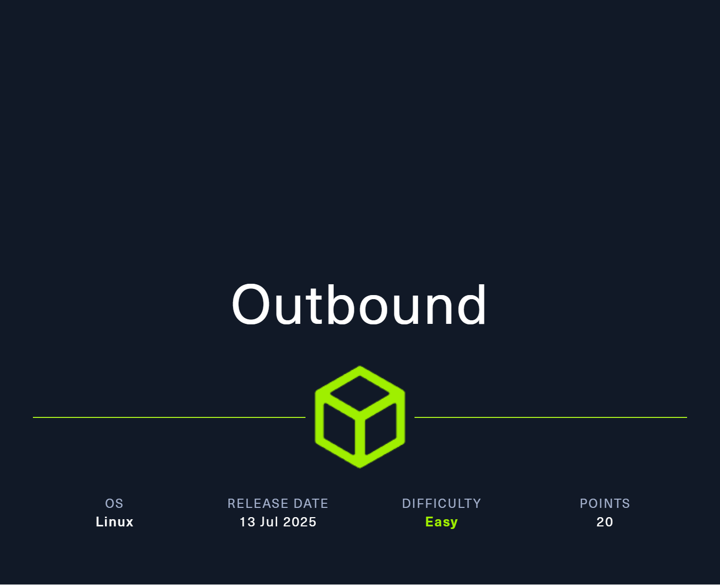 Hackthebox - Outbound · Re-toor